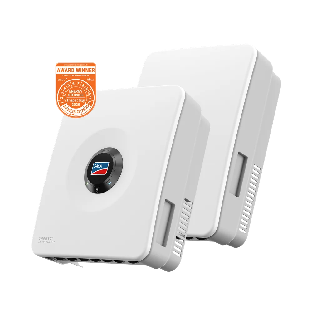 SMA Sunny Boy Smart Energy (SB..1SP-US / hybride) en Sunny Tripower (STP)