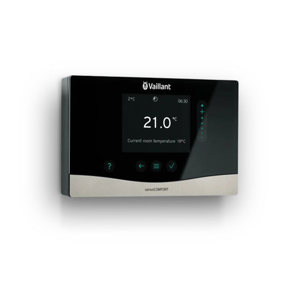 sensoCOMFORT VRC 720 / VRC 720f (weersafhankelijke systeemregelaar, RF)